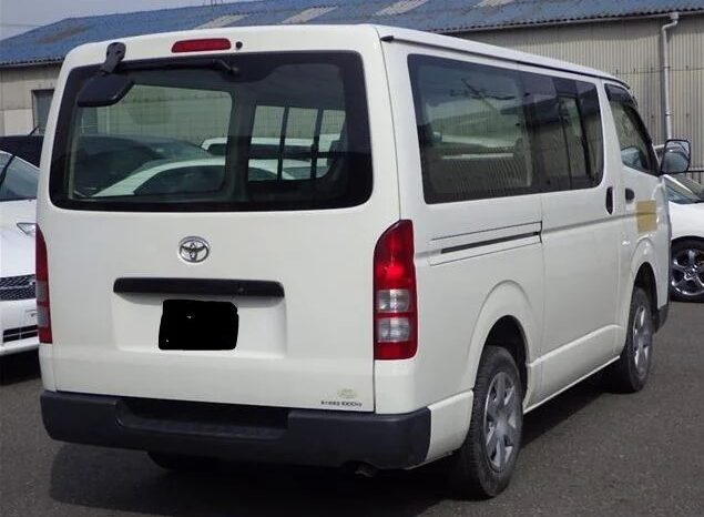 Toyota HiAce Van LONG 1KD 2012 4WD full